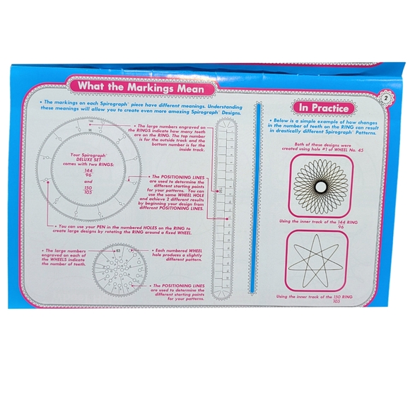 The Original Spirograph Deluxe Design Set Art Craft Toy - Picture 8 of 12